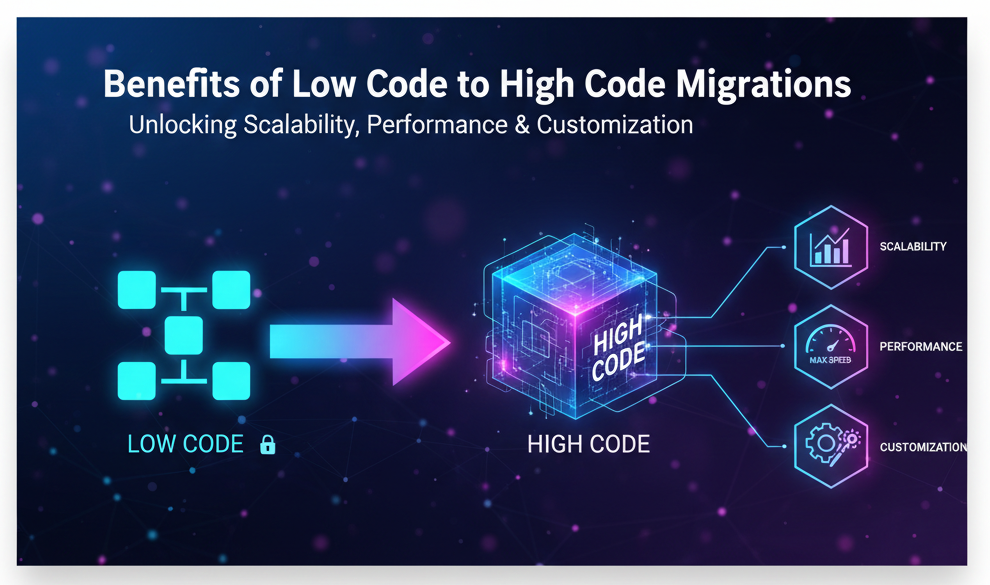 Benefits of Low Code to High Code Migrations
