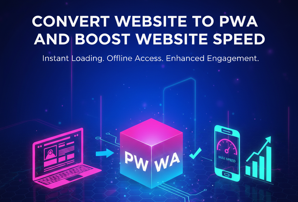 Convert Website to PWA and Boost Website Speed