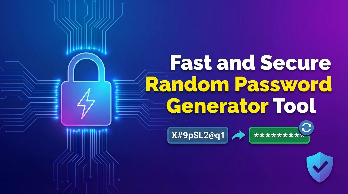 Fast and Secure Random Password Generator Tool